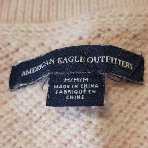American Eagle Outfitters Pink Ombre Sweater Size Medium - Picture 5 of 6